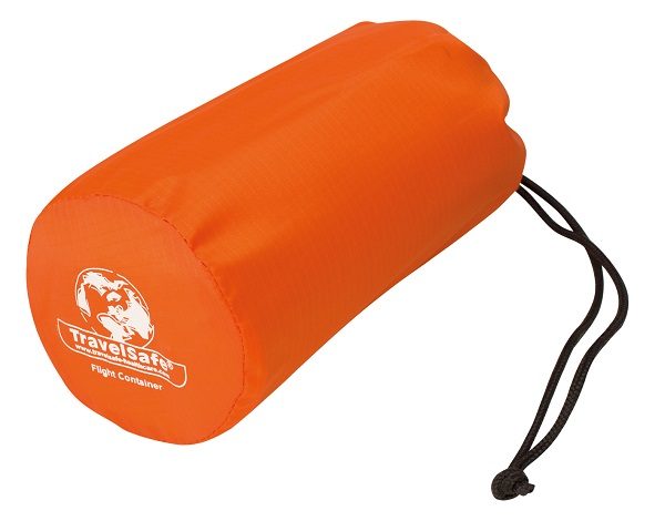 Oranje opberghoes Travelsafe Backpack beschermhoes